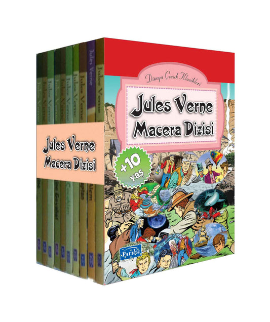 Jules Verne Macera Dizisi (10 Kitap Takım)