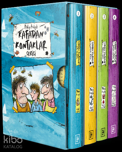 Kafadan Kontaklar Serisi (4 Kitap Kutulu Set)