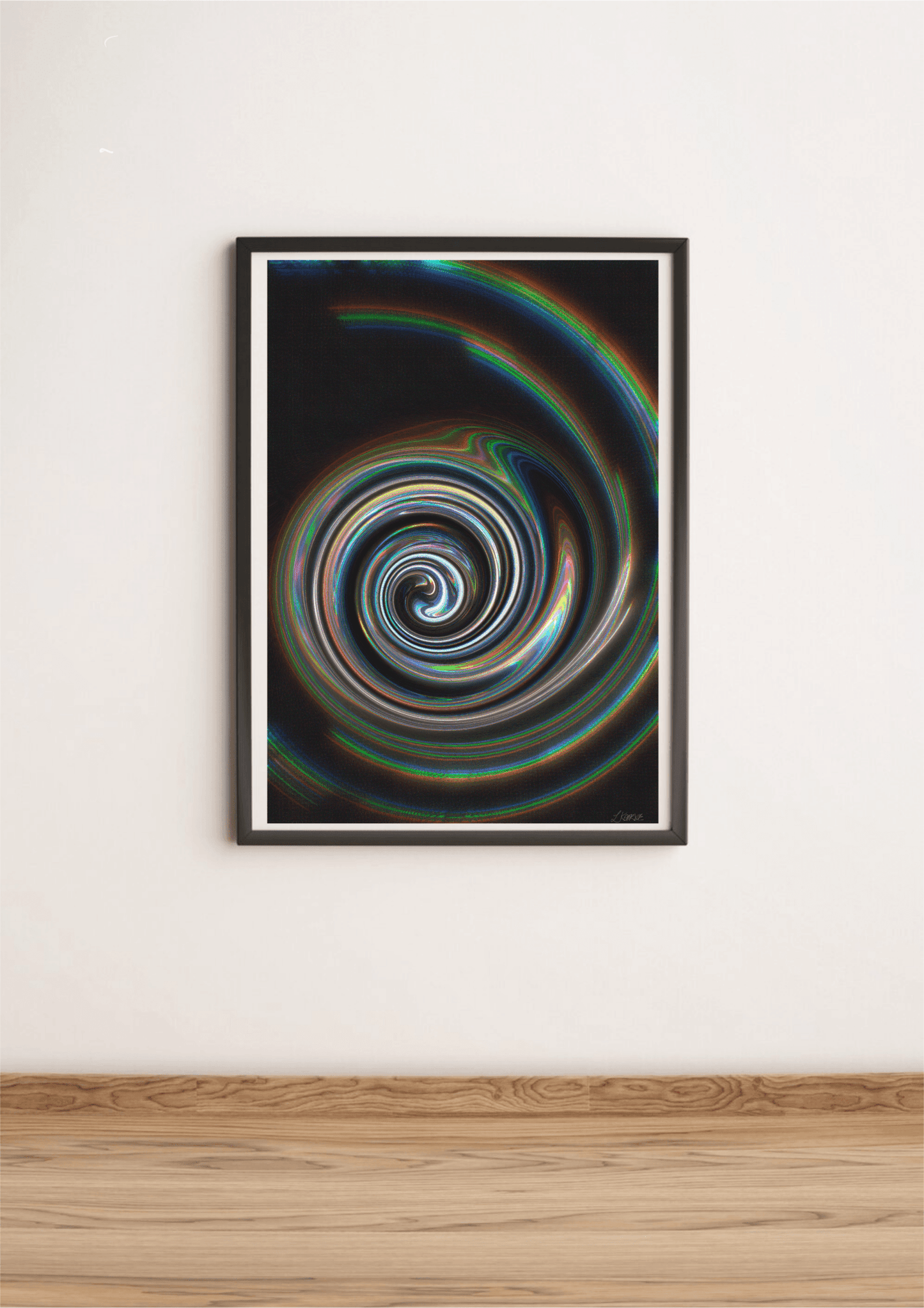Kaleidoscope Swirl Art Print | Vibrant Abstract Wall Decor - mezetto KEOLIX KEOLIX