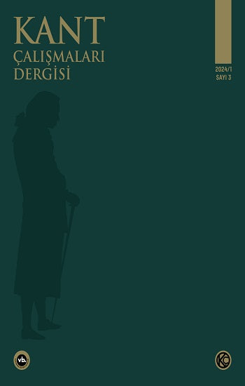 Kant Çalışmaları Dergisi Sayı 3