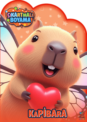 Kapibara Zamanı – Çıkartmalı Boyama Kitabı - İthaki Yayınları Kitap