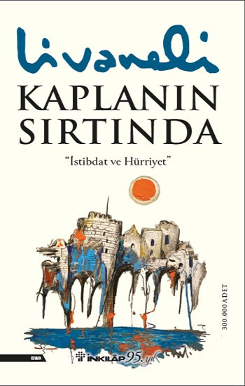 Kaplanın Sırtında kitap kapağı - Zülfü Livaneli romanı II. Abdülhamid