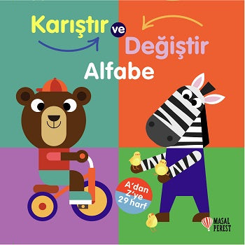 Değiştirme ve Değiştir Alfabe (Ciltli)