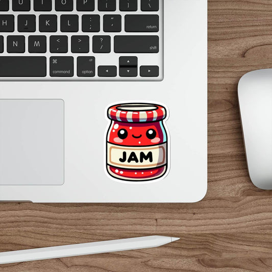 Kawaii Jam Jar Sticker – Cute Food Vinyl Sticker - mezetto KEOLIX KEOLIX