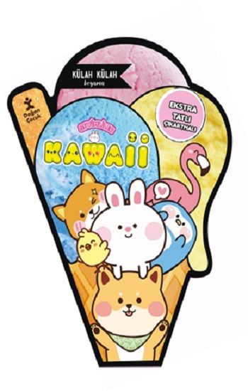 Kawaii - Külah Külah Boyama - Doğan Çocuk Kitap
