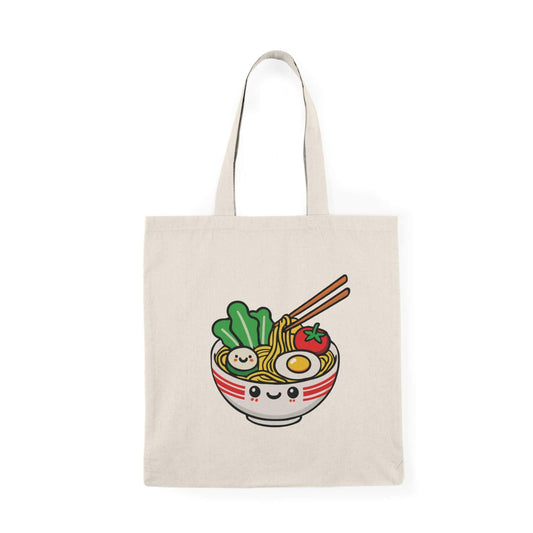 Kawaii Pho Tote – Cute Foodie Reusable Bag - mezetto KEOLIX KEOLIX