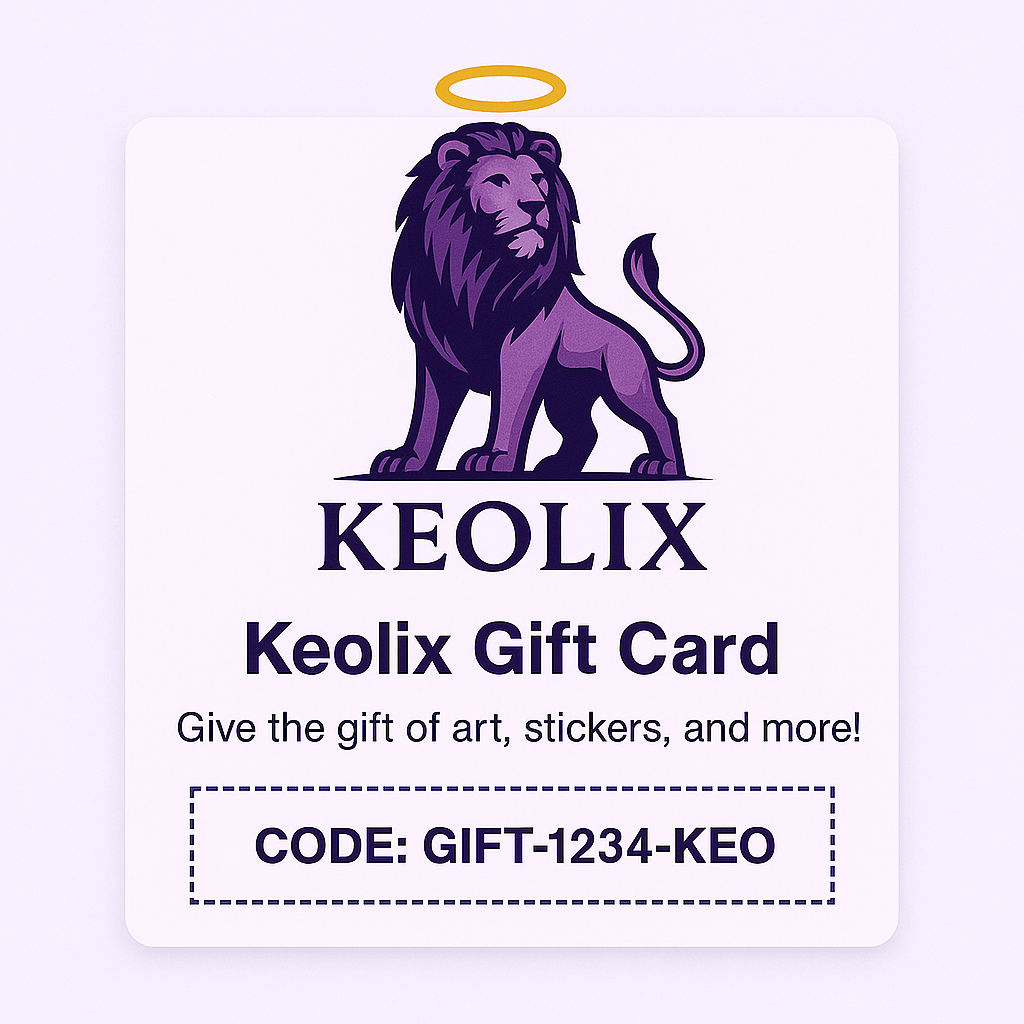 Keolix Gift Card – Instant Digital Gift - mezetto KEOLIX KEOLIX
