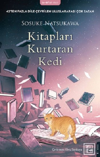 Kitapları Kurtaran Kedi – Sosuke Natsukawa – Athica Yayınları – kitap kapağı