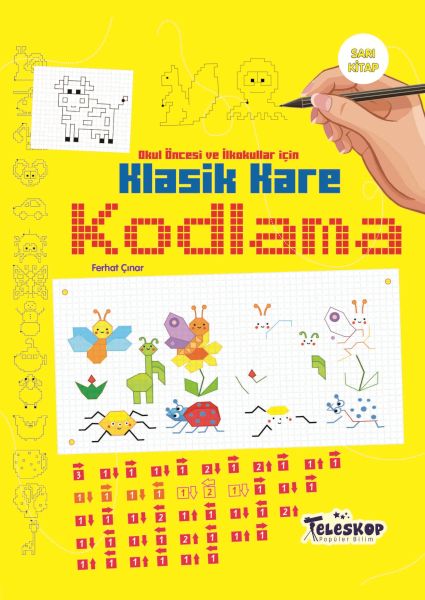 Klassisches Kare Kodlama Sarı Kitap
