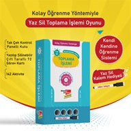 Kolay Öğrenme Yöntemiyle Yaz Sil Totala İşlemi Oyunu