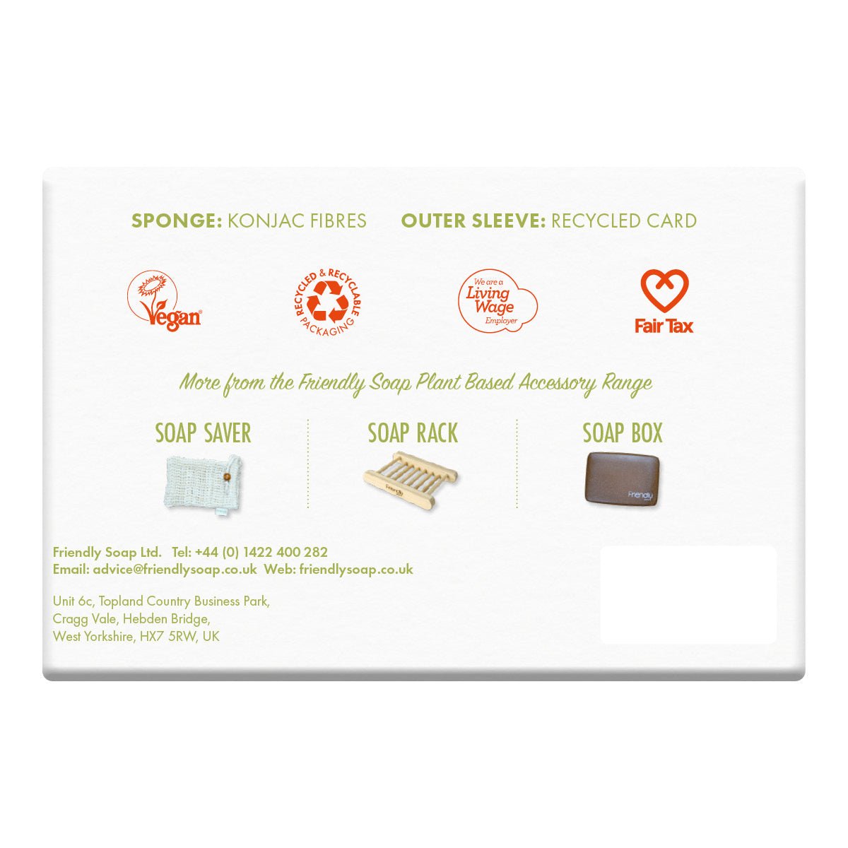 Konjac Sponge - mezetto Friendly Soap Friendly Soap