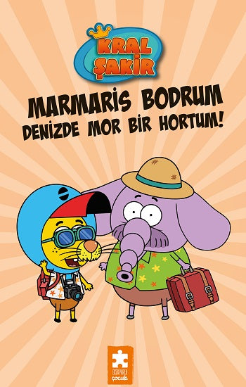 Kral Şakir 14 - Marmaris Bodrum Denizde Mor Bir Hortum (Ciltli)