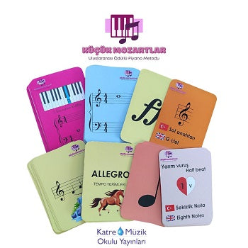 Küçük Mozartlar İçin Nota Kartları (Kutulu)