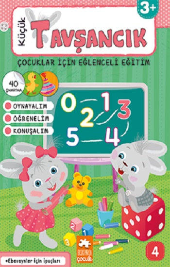 Küçük Tavşancık - Çocuklar İçin Eğlenceli Eğitim No:4
