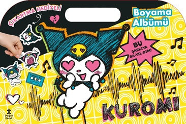 Kuromi -  Çıkartma Hediyeli Boyama Albümü