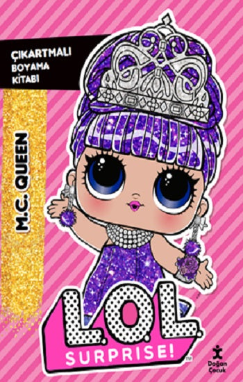 LOL Surprise!-Mc Queen-Çıkartmalı Boyama Kitabı