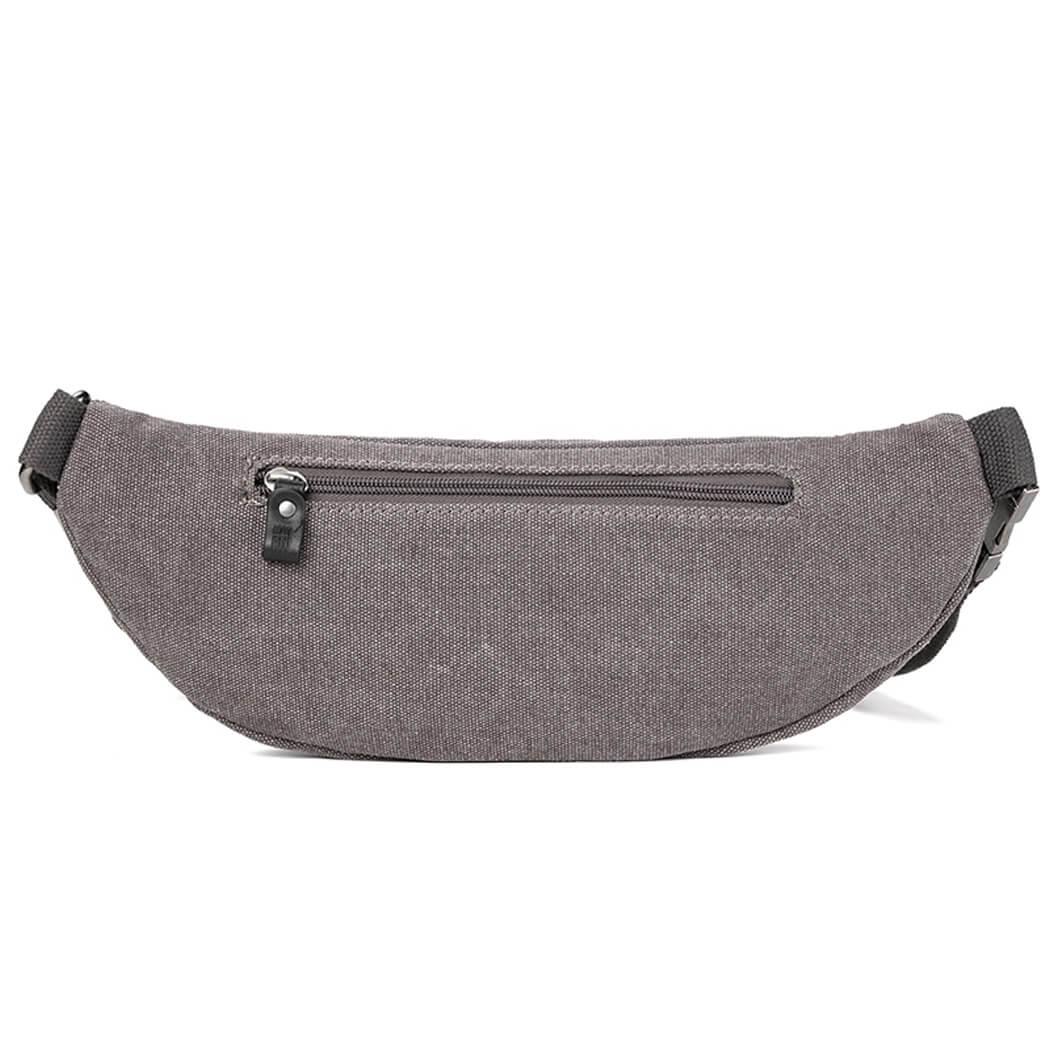 TRP1513 Troop London Classic Canvas Waist Bag (Charcoal)-3