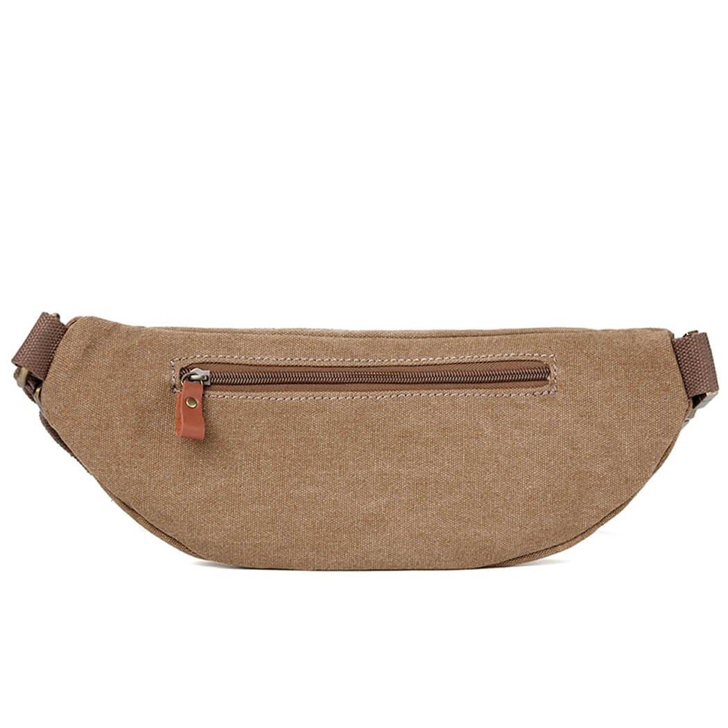 TRP1513 Troop London Classic Canvas Waist Bag (Brown)-3