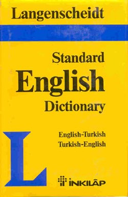 Langenscheid Standart İngilizce Sözlük İngilizce-Türkçe Türkçe-İngilizce