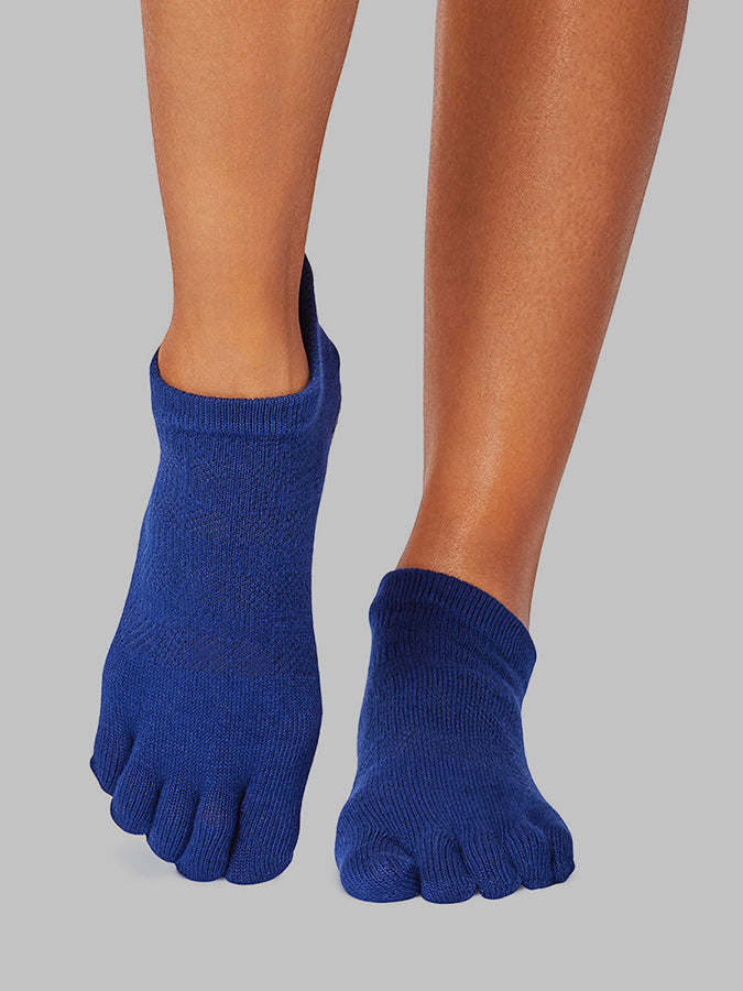 ToeSox Low Rise Full Toe Women's Yoga Grip Socks