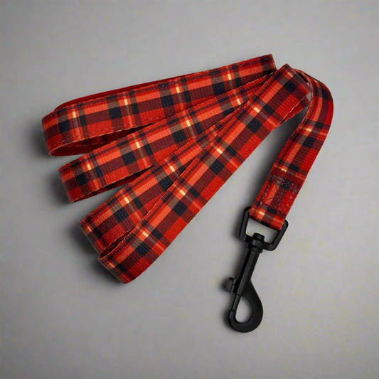 Lead - Red Tartan - mezetto PupClub Couture PupClub Couture