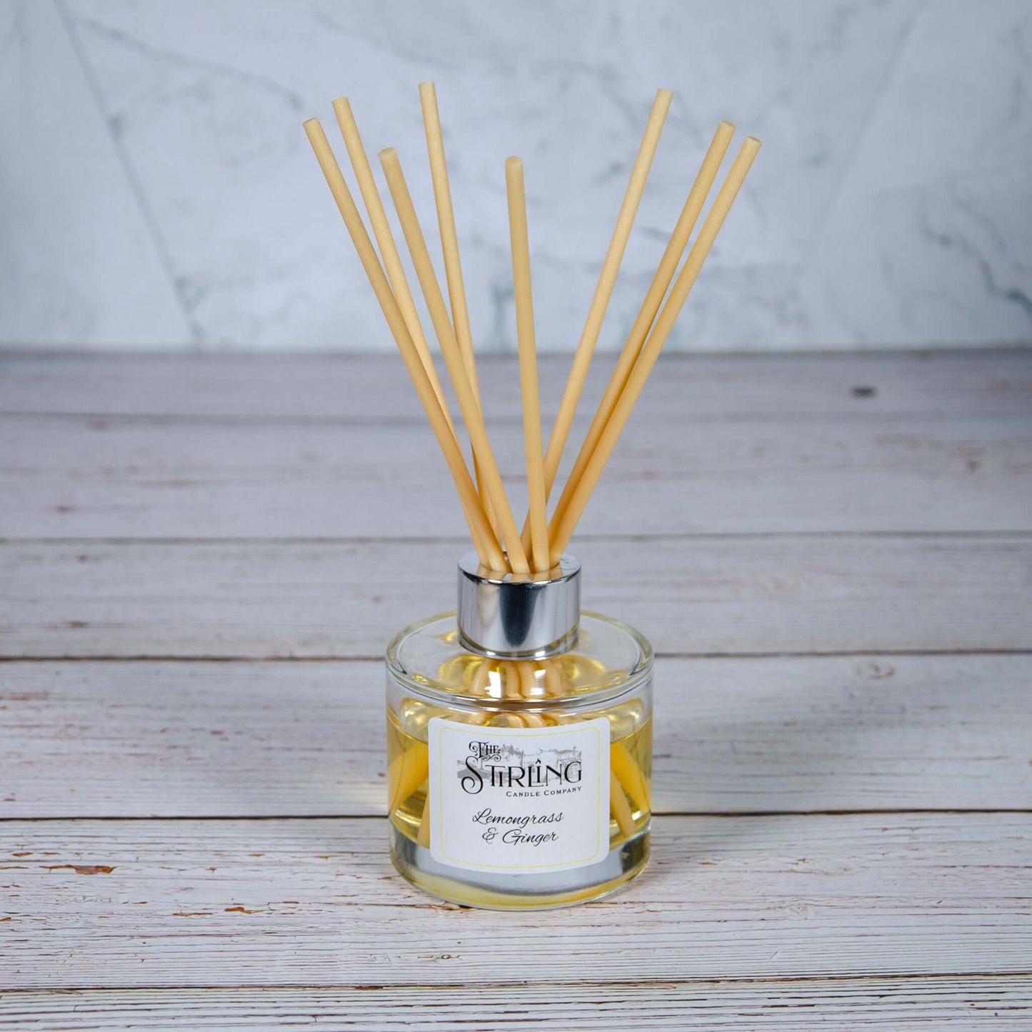 Lemongrass & Ginger - Diffuser 100ml - mezetto Shopify Collective The Stirling Candle Company