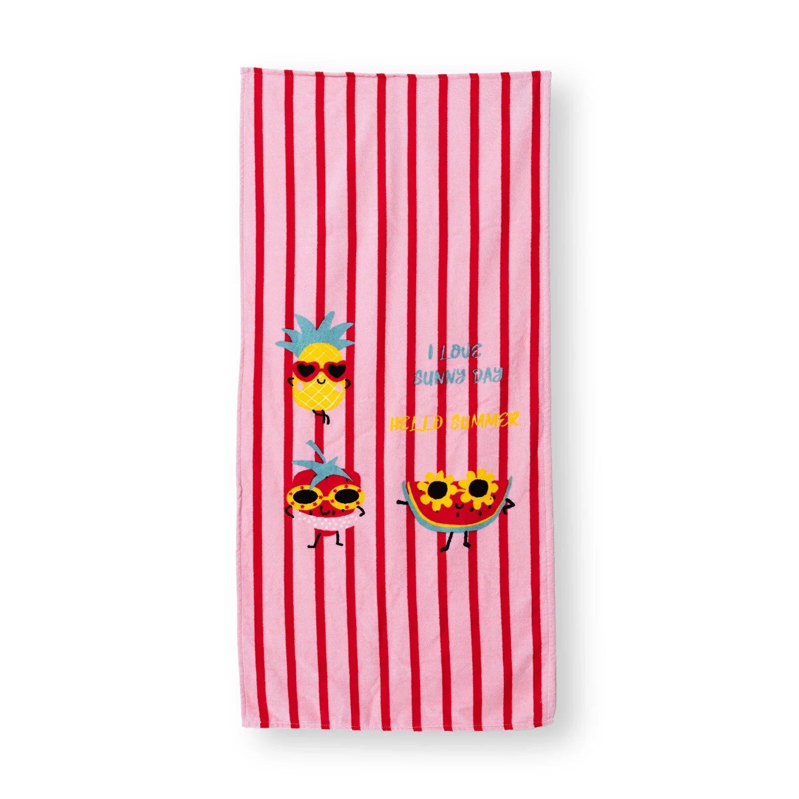 Little Dreams Baby Girl Towel - Red - mezetto