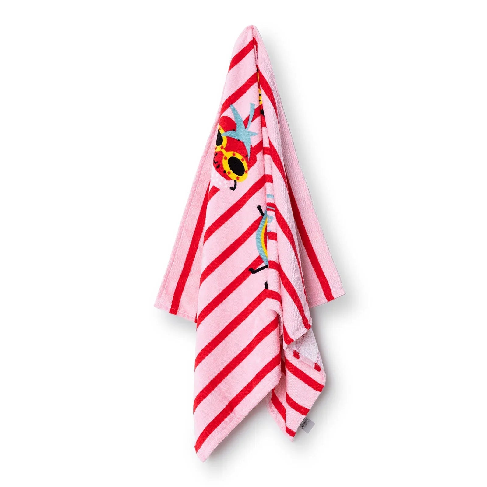 Little Dreams Baby Girl Towel - Red - mezetto