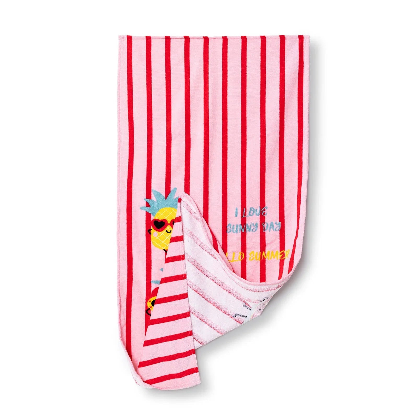 Little Dreams Baby Girl Towel - Red - mezetto