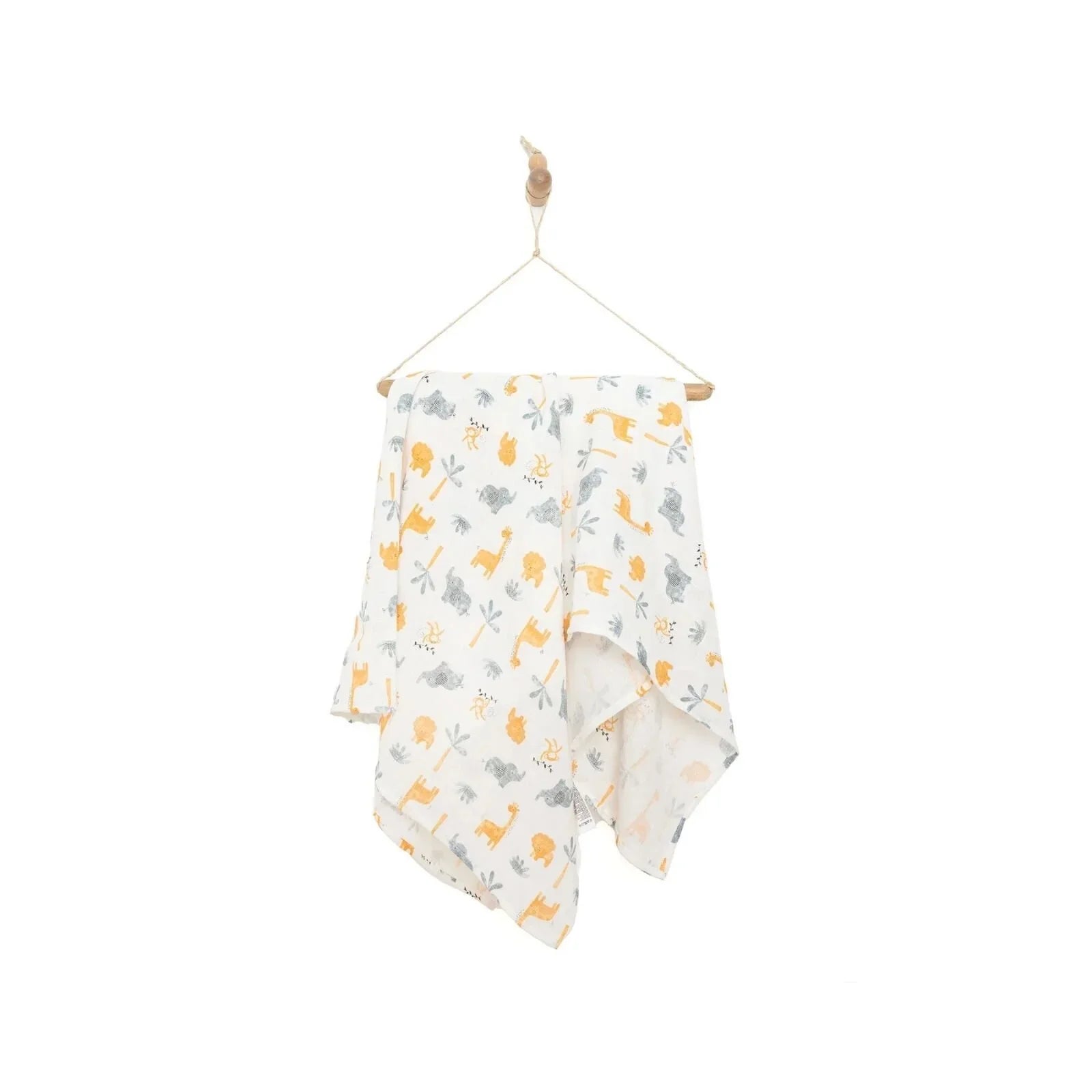Little Dreams Boy Muslin Blanket - Printed - mezetto