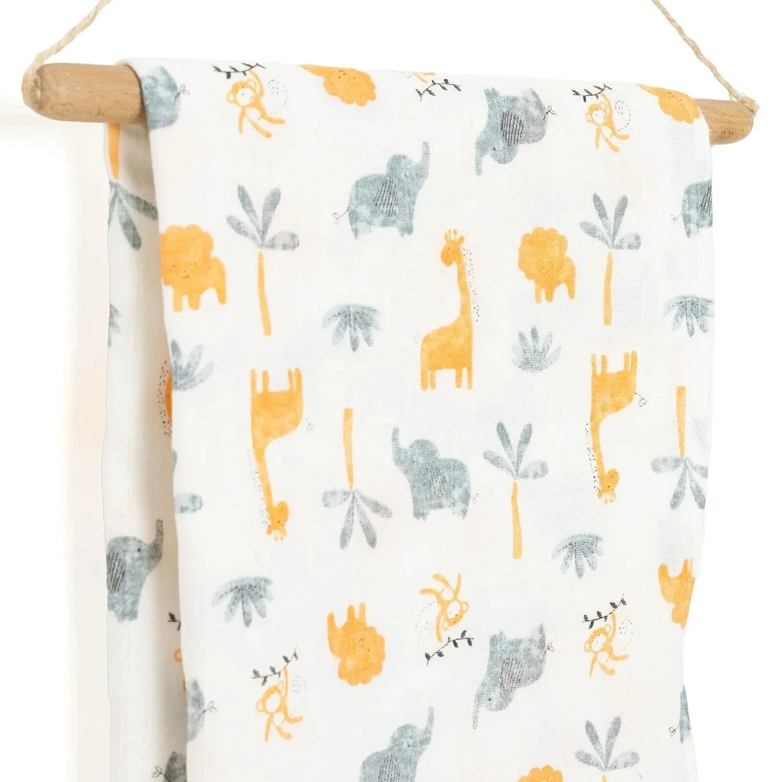 Little Dreams Boy Muslin Blanket - Printed - mezetto