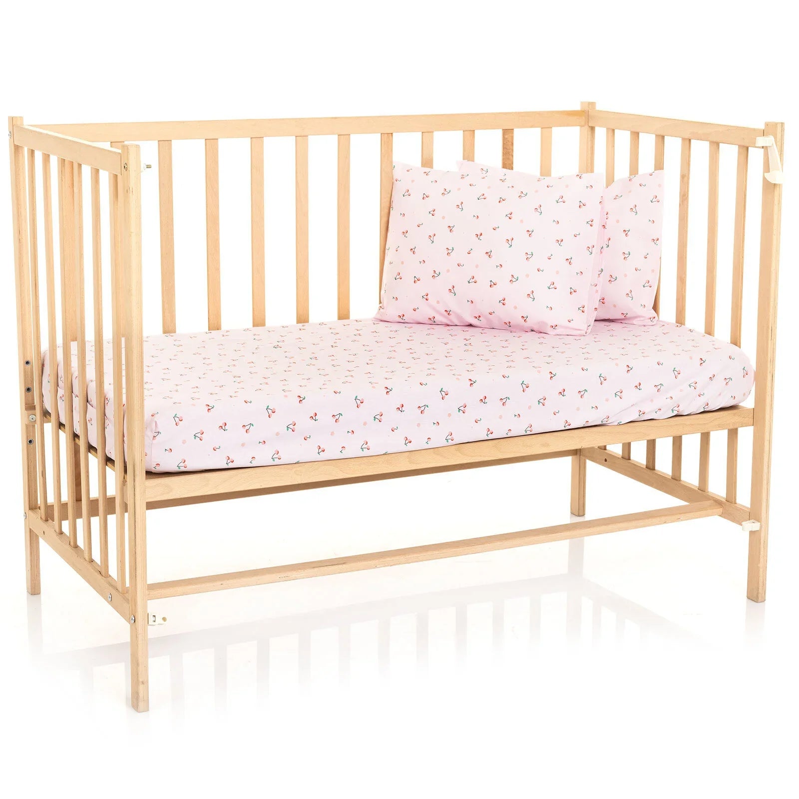 Little Dreams Girl Baby Crib Sheet - Pink - mezetto