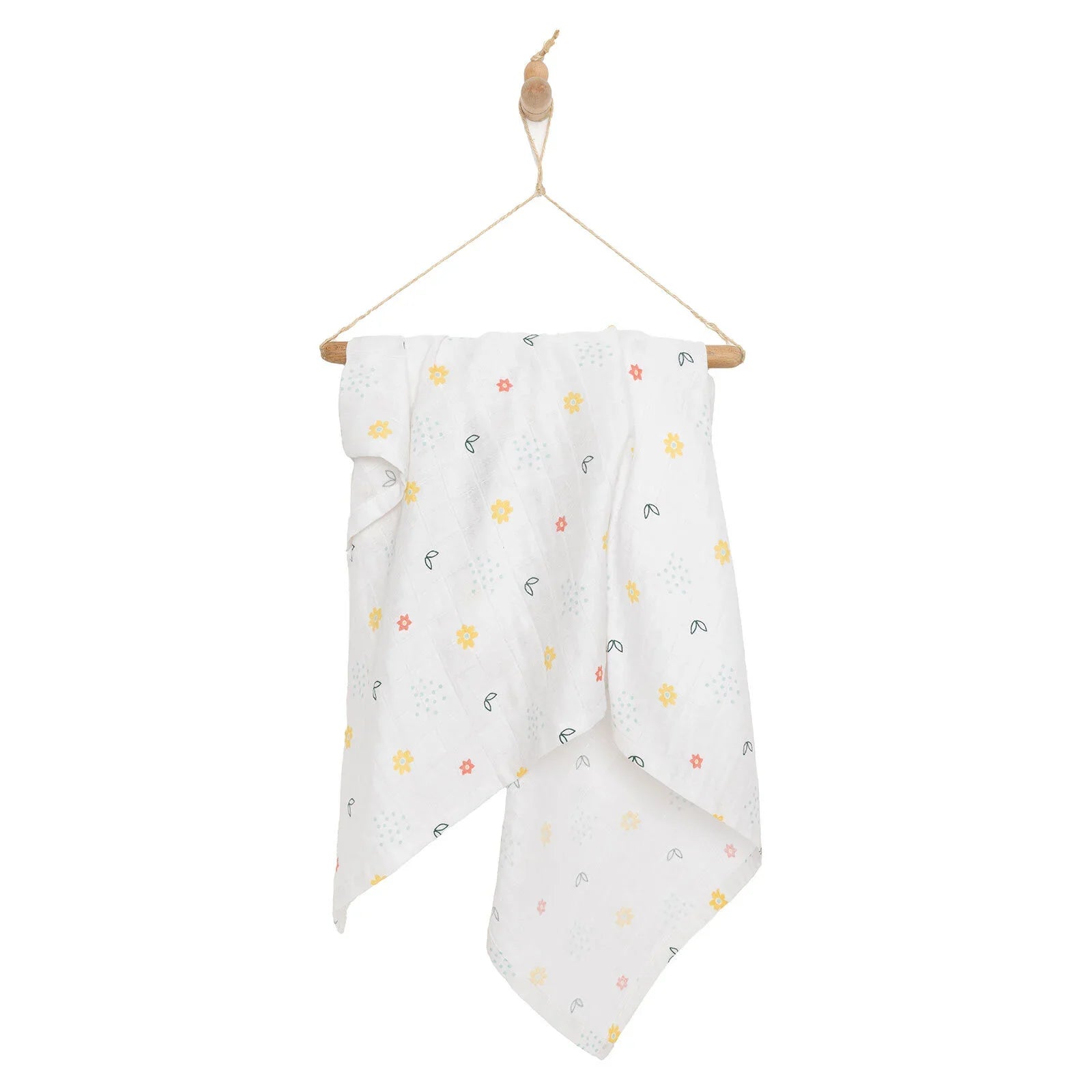 Little Dreams Girl Muslin Blanket - Patterned - mezetto