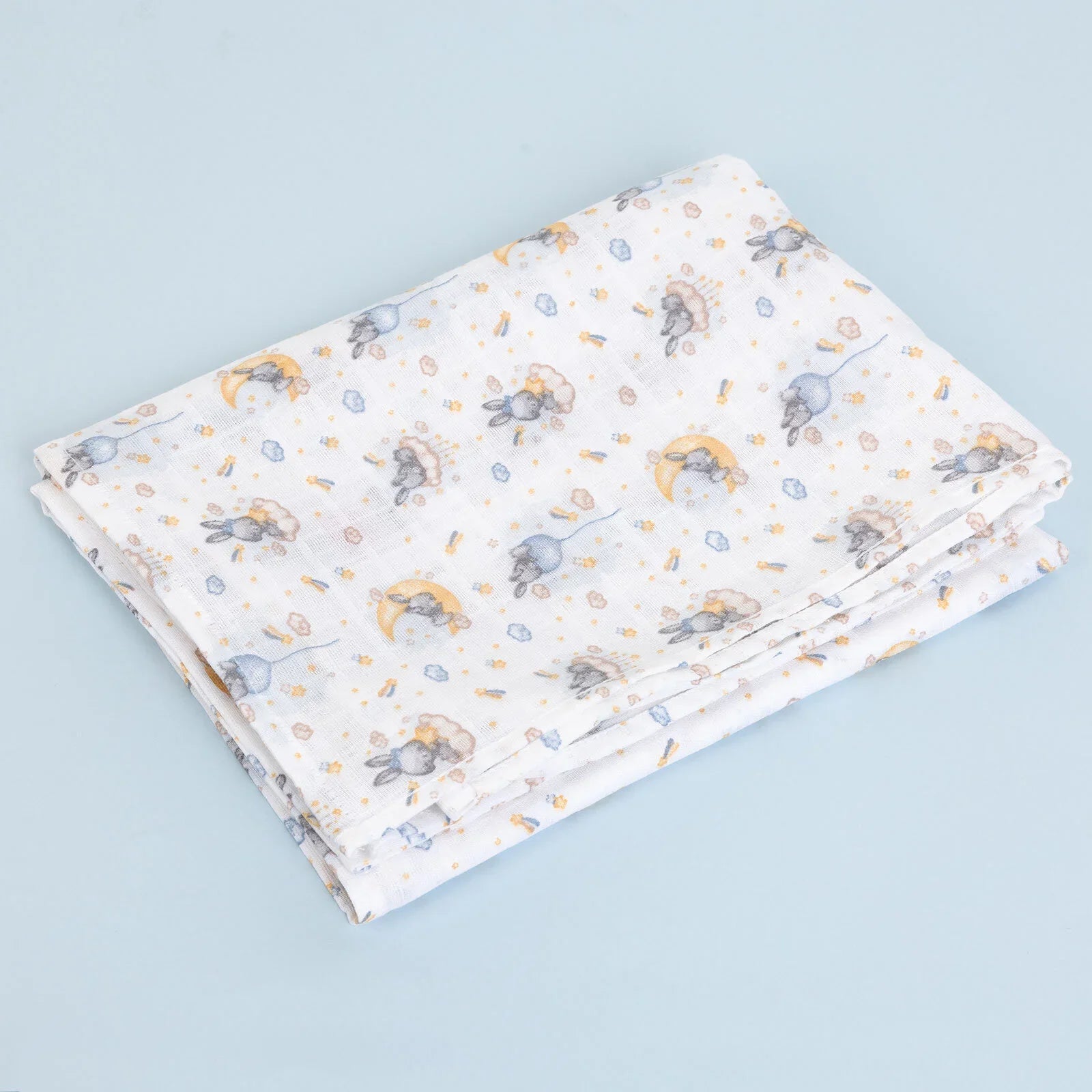Little Dreams Girl Muslin Blanket - Patterned - mezetto