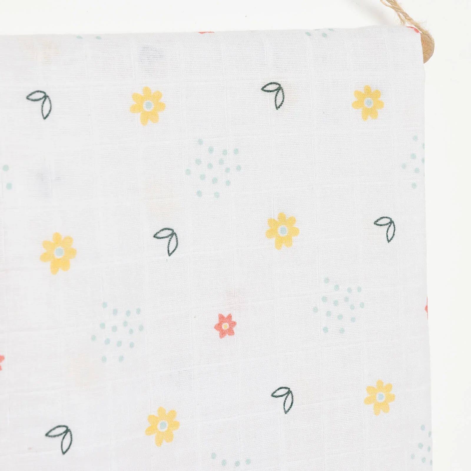 Little Dreams Girl Muslin Blanket - Patterned - mezetto