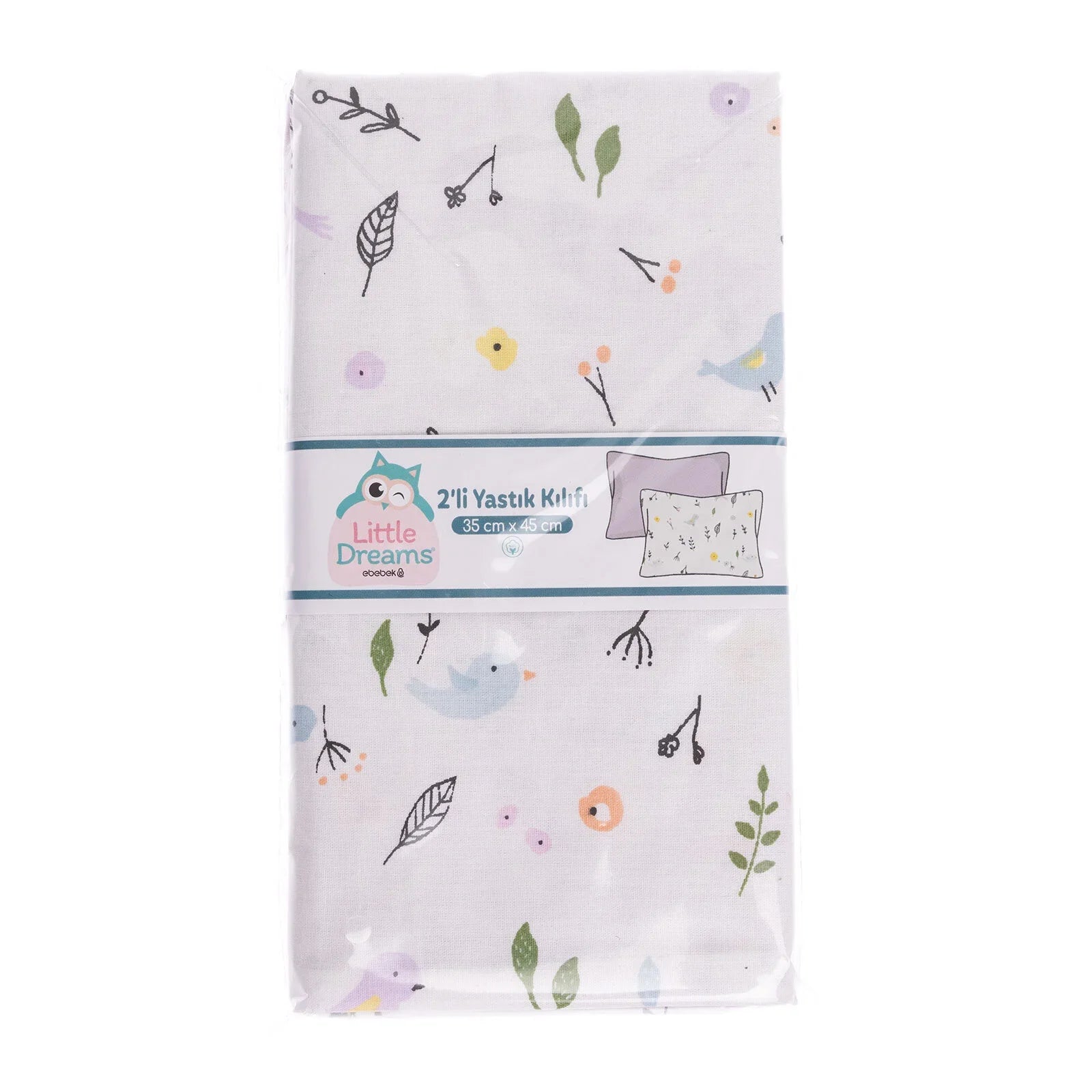 Little Dreams Minik Kuş Girl Pillowcase - Printed - mezetto