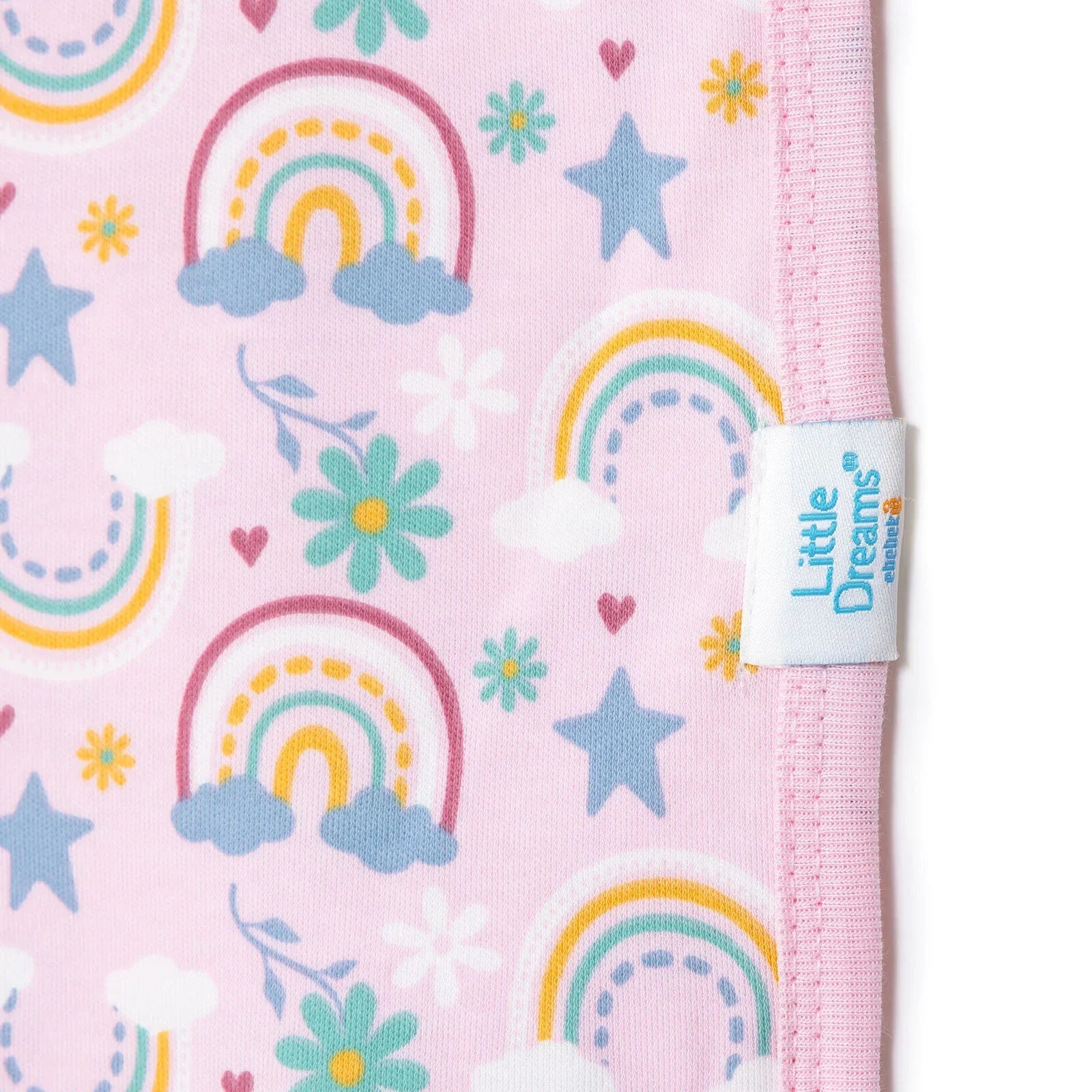 Little Dreams Muslin Blanket - Pink - mezetto