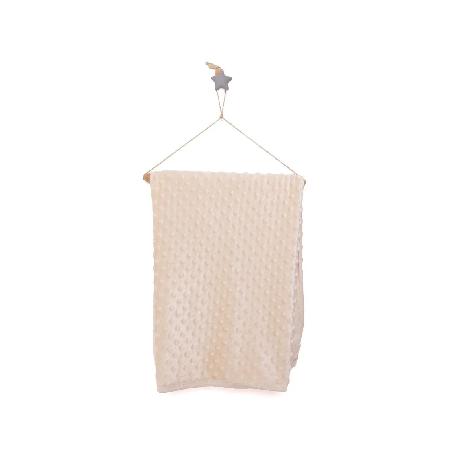 Little Dreams Unisex Blanket - Ecru - mezetto