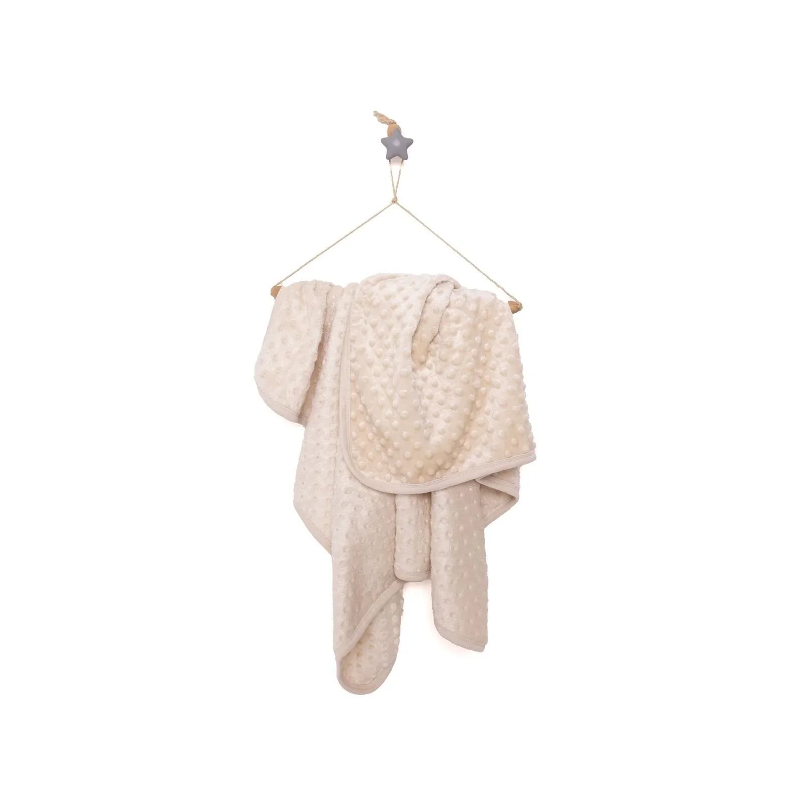 Little Dreams Unisex Blanket - Ecru - mezetto