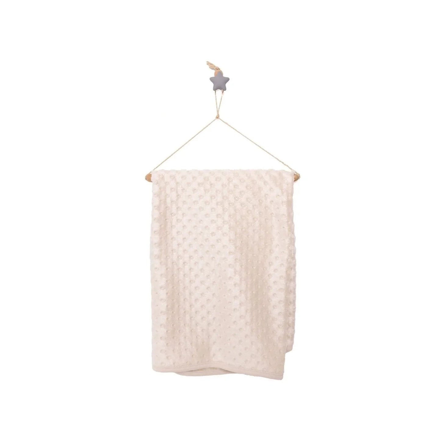 Little Dreams Unisex Blanket - Ecru - mezetto