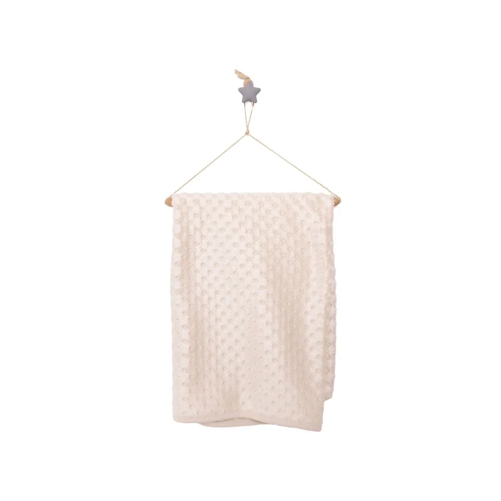 Little Dreams Unisex Blanket - Ecru - mezetto