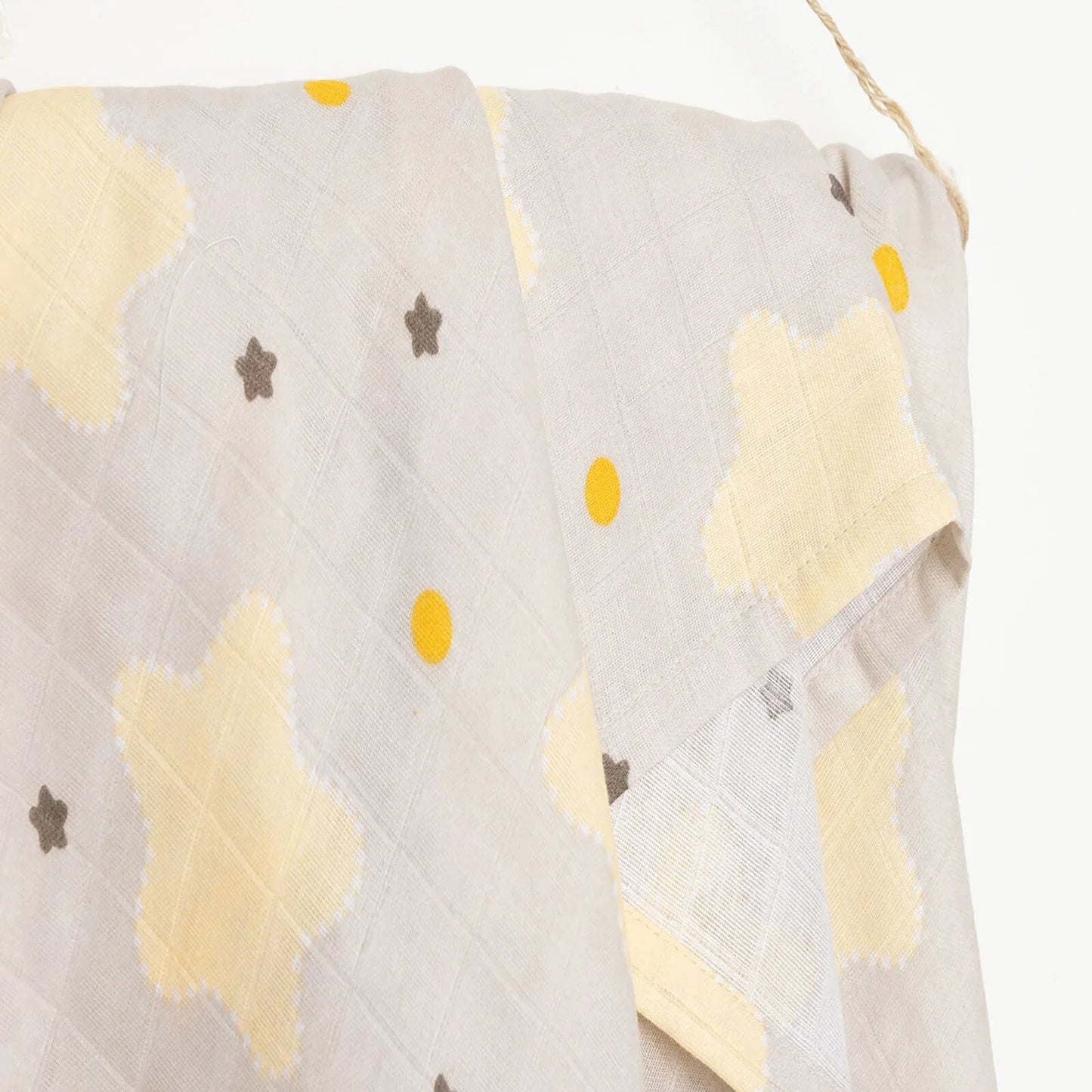 Little Dreams Unisex Muslin Blanket - Patterned - mezetto