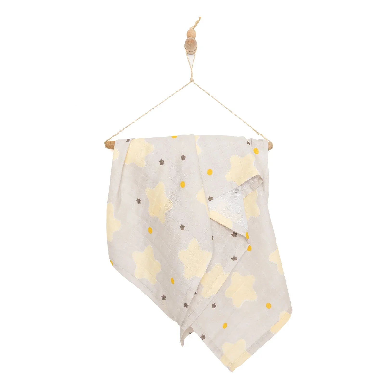 Little Dreams Unisex Muslin Blanket - Patterned - mezetto