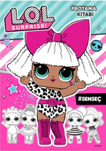 Hahaha Sürpriz! Sen Seç Boyama Kitabı