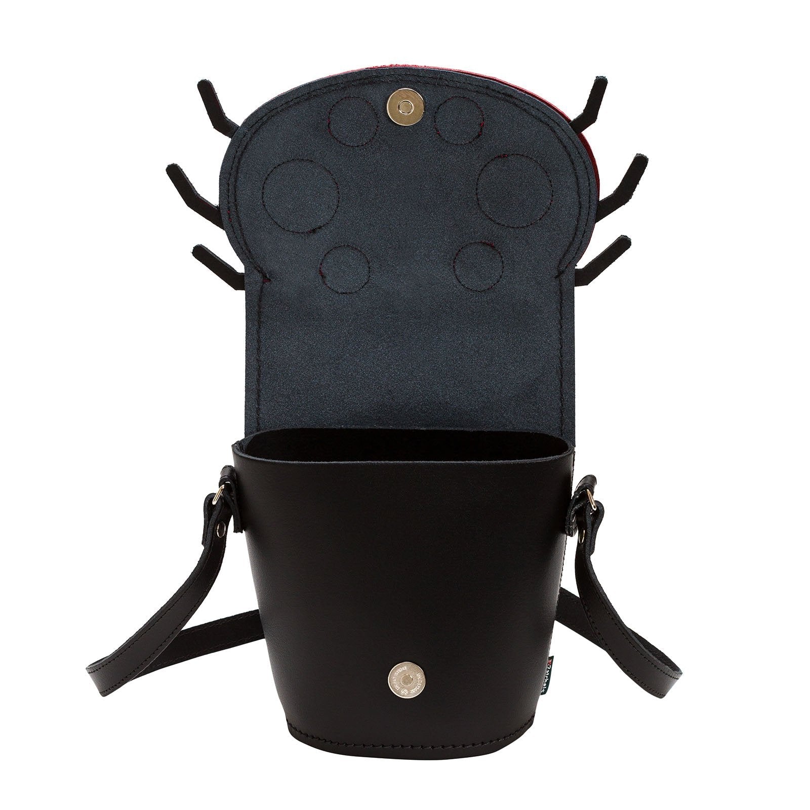 Luna Ladybird Handmade Leather Bag-2