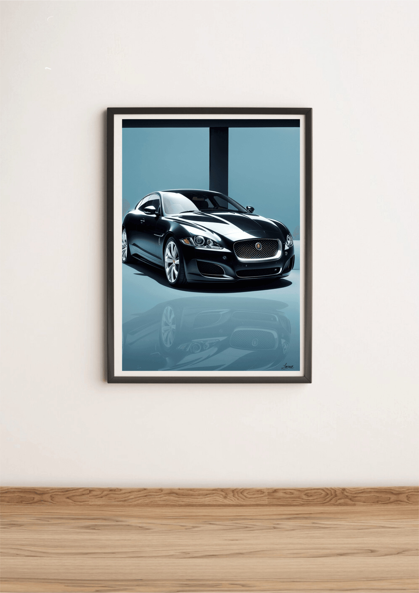 Luxury Car Wall Art | Sleek Showroom - Inspired Auto Print - mezetto KEOLIX KEOLIX