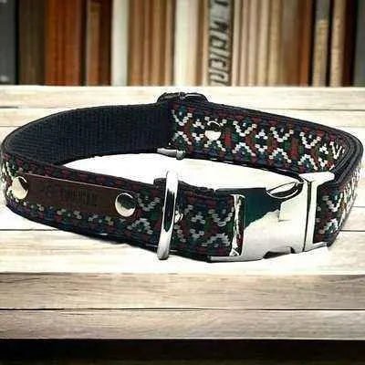 Luxury Paws Cotton Comfort Dog Collar - mezetto