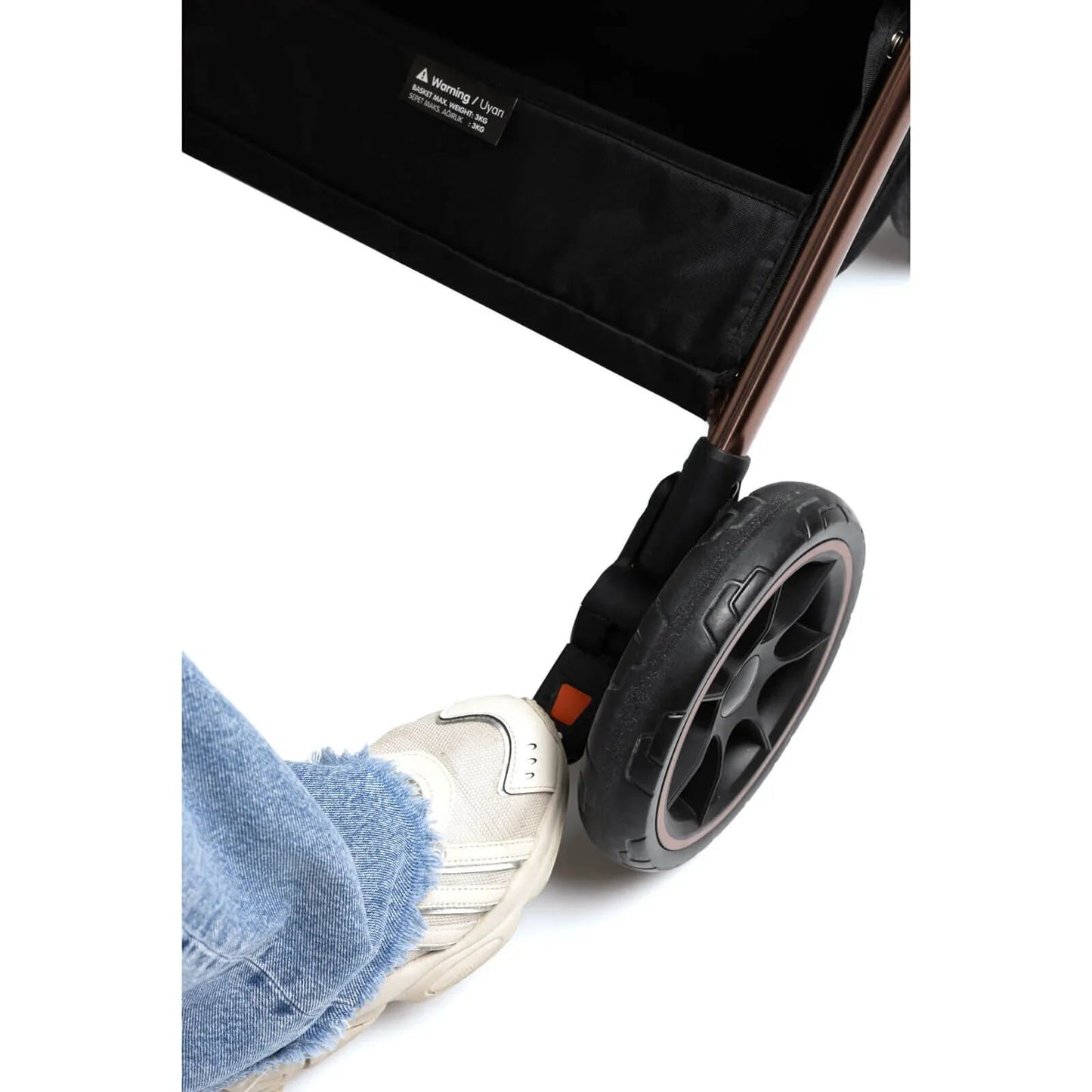 Luxus Hamilton R Pushchair - Black - mezetto