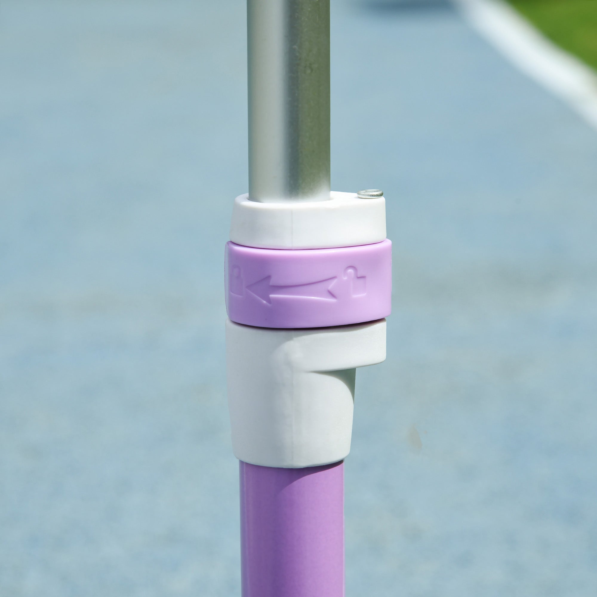 AIYAPLAY Kids 3 Wheel Scooter for 2-6 Years Old w/ Adjustable Height, LED Light, TPE Handlebar, Purple-6