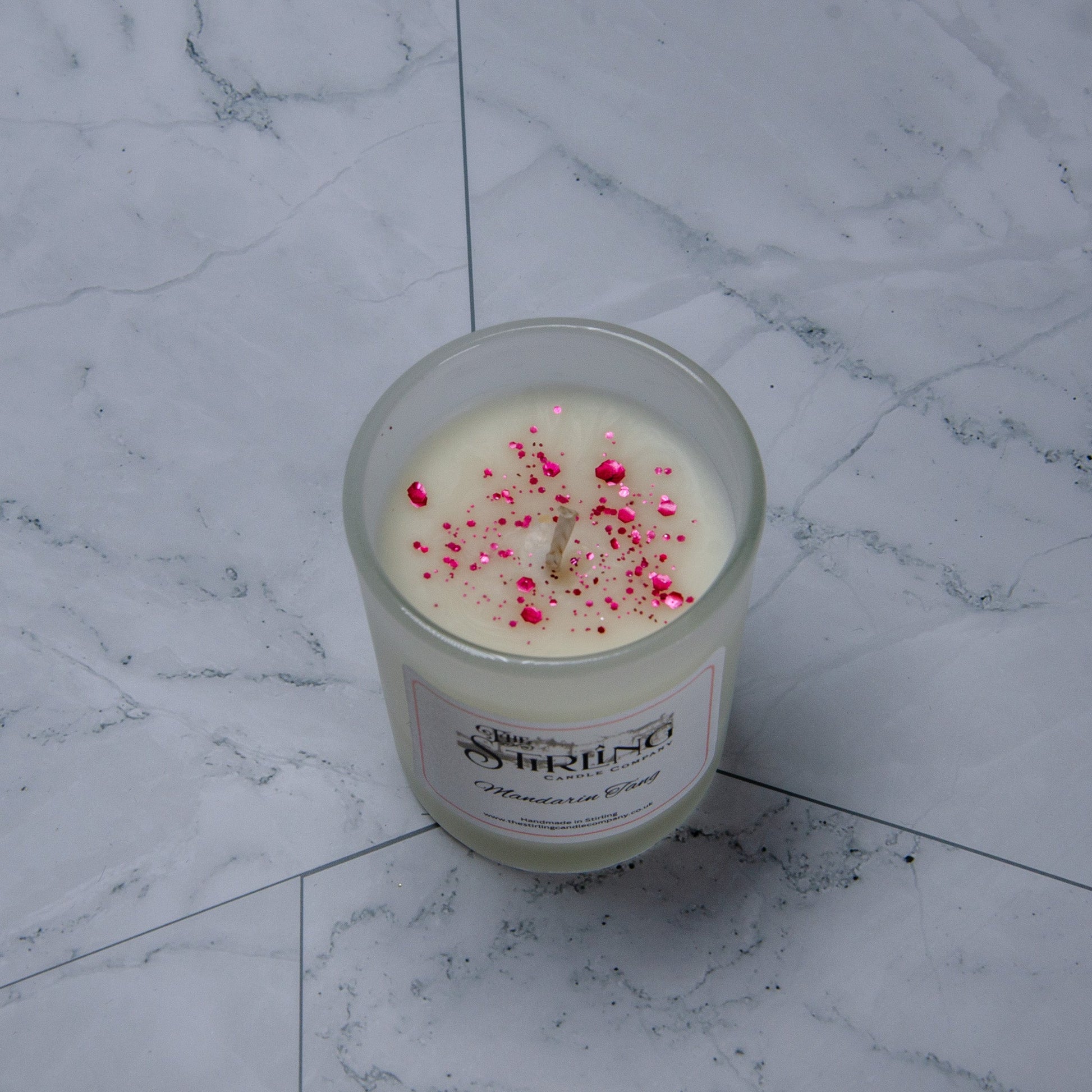 Mandarin Tang - Small Candle - mezetto Shopify Collective The Stirling Candle Company